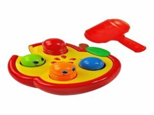 لعبة خبط الخلد من هابي شيري، تسلية وتعليم للأطفال بتنمية التركيز والمهارات الحركية.