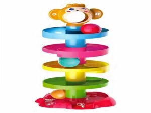 لعبة كرات متدحرجة من هوانجر للأطفال بتصميم آمن ومسلي.